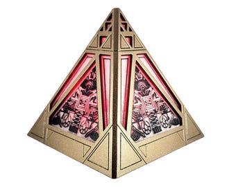 Star Wars Sith Holocron 1:1 LED Prop Nachbau - Fernsteuerbare Multi-Color LED