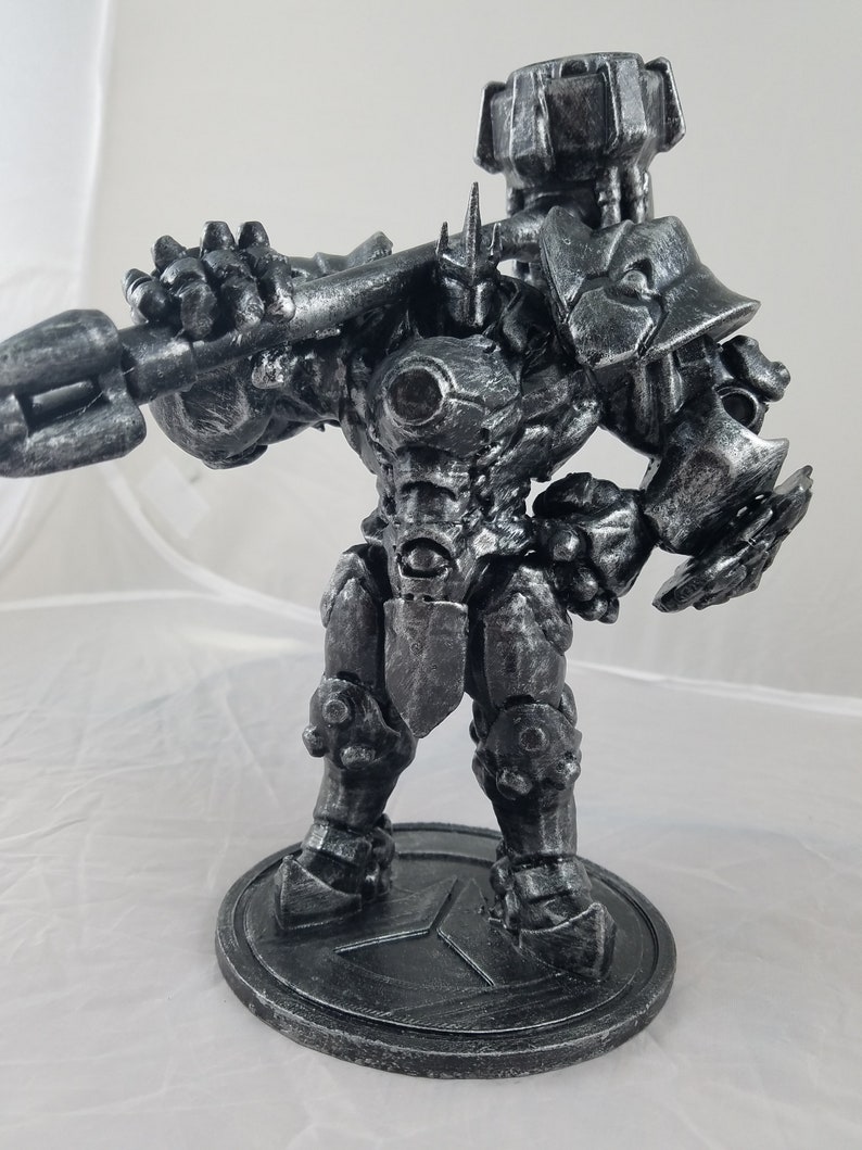 Reinhardt Statue from Overwatch | Etsy