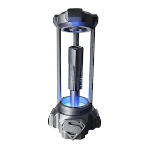 Superman Kryptonian Key USB Drive – Kryptonite Cluster Container - Remote Controlled RGB LED