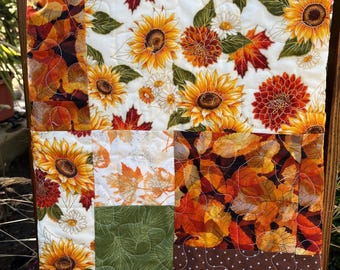 Autumn Splendor Lap Quilt