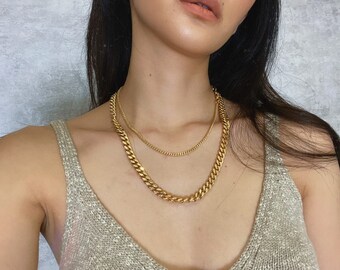 Thin Cuban Chain Men - Etsy