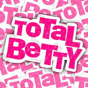 Total Betty Sticker