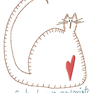 Pawprints Machine Embroidery Design