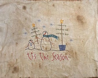 Tis the Season - Stitch-out