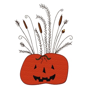 Fall Arrangement-fill Machine Embroidery Design image 1