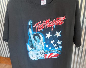 Camiseta retro de Ted Nugent - Gira 2005