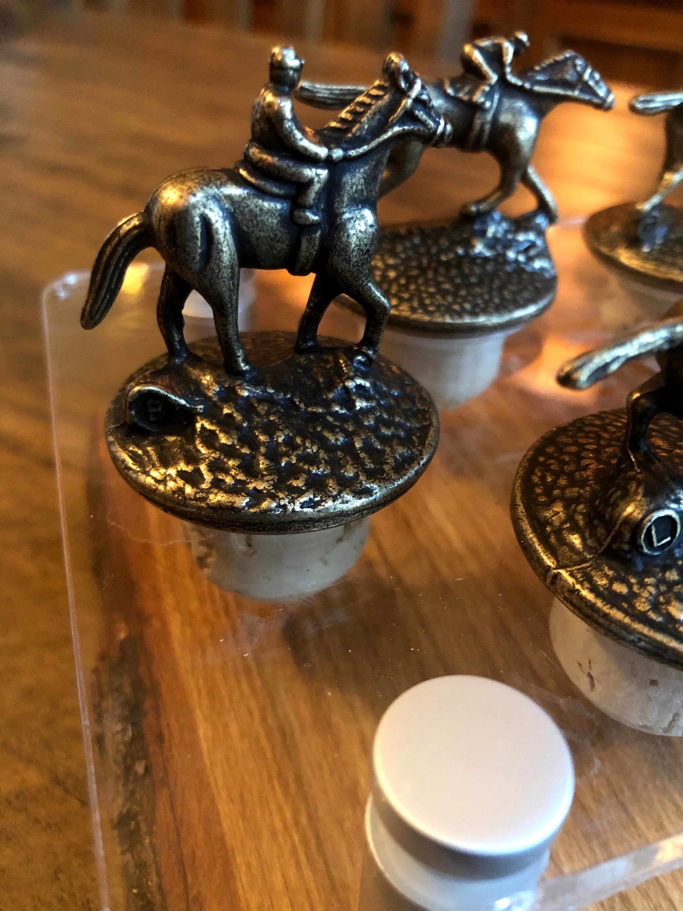 Blanton's Bourbon Bottle Stopper Display Live Edge Etsy