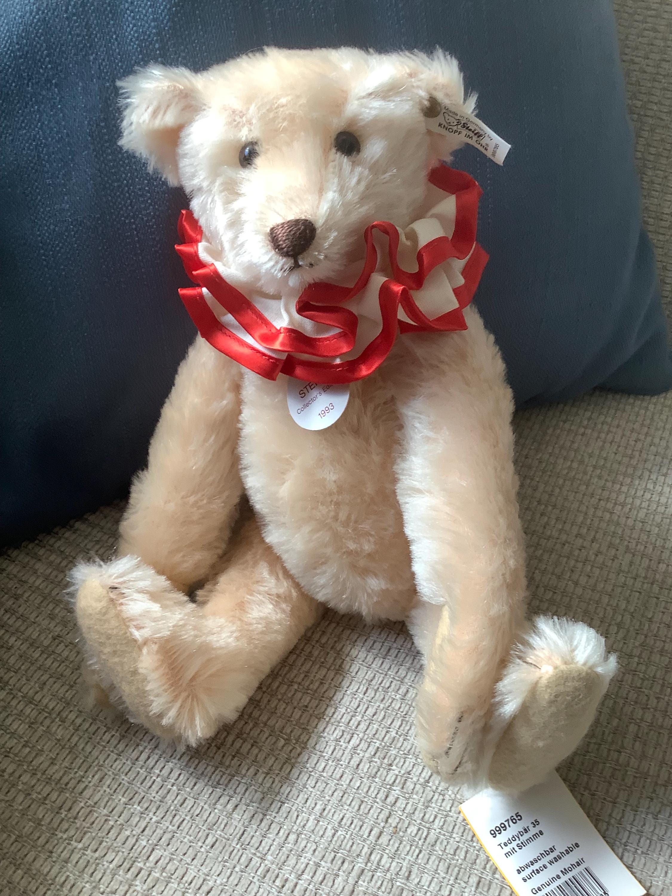 Steiff Teddy Rose - Etsy UK