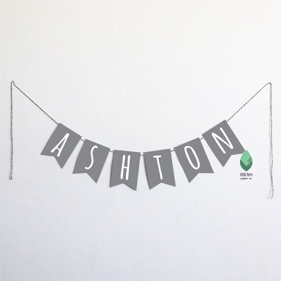Custom Banner Choose Your Color Font Etsy