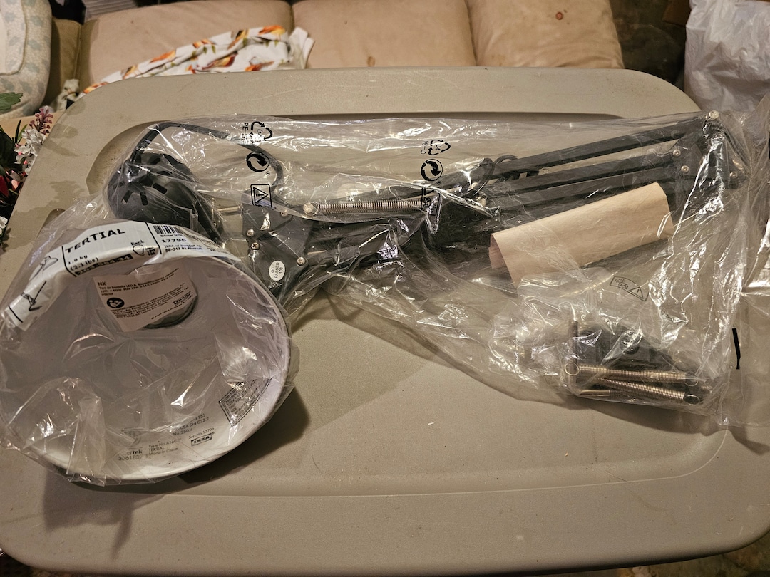 Ikea TERTIAL Lampada con morsetto regolabile da tavolo, scrivania