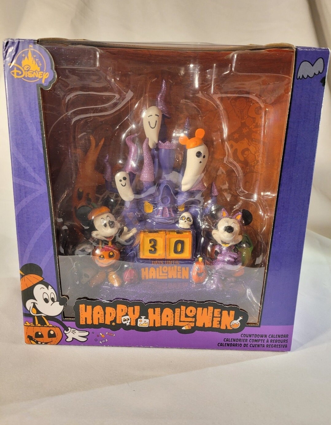 Disney Parks Mickey and Minnie Mouse Halloween Countdown Calendar ...