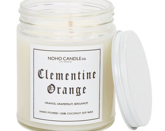 Clementine Orange Vegan Candle