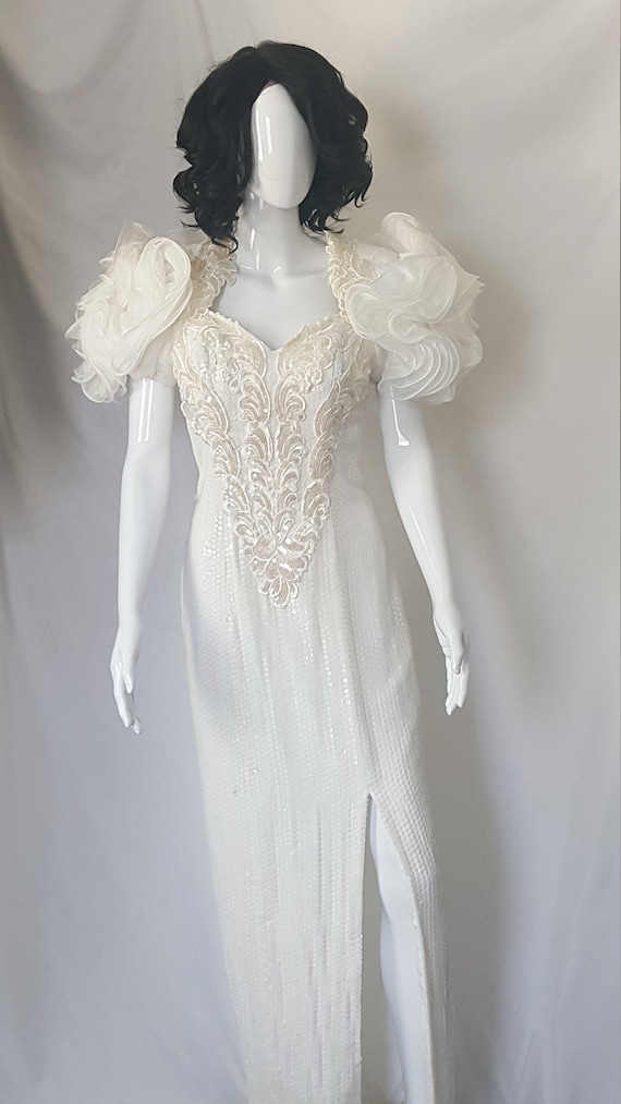 White Formal Gown