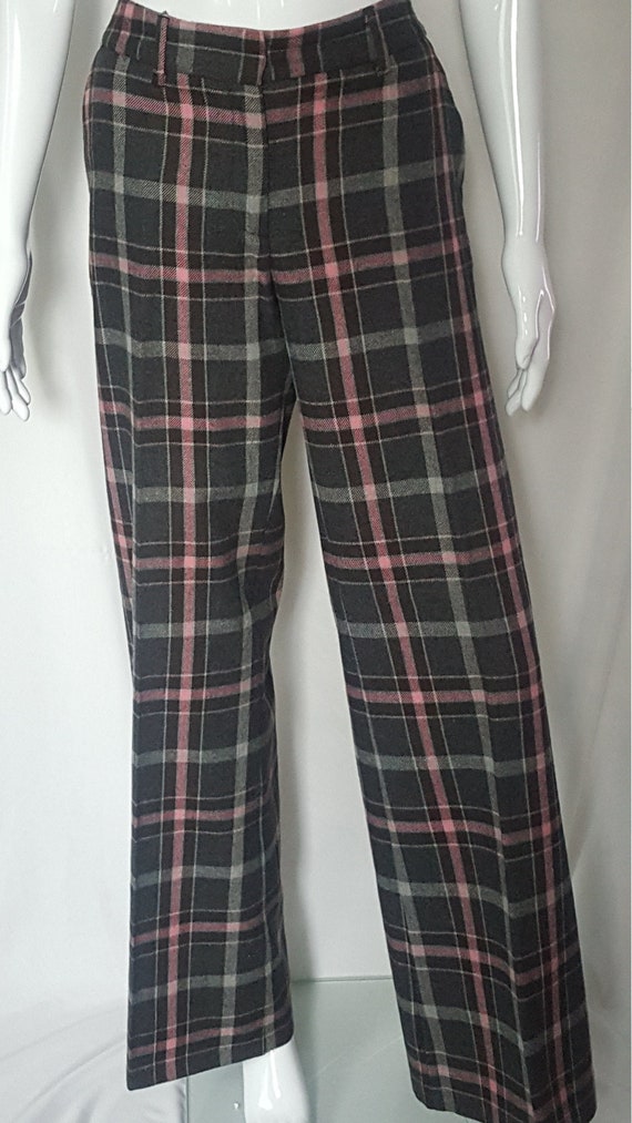 Vintage Plaid Pants