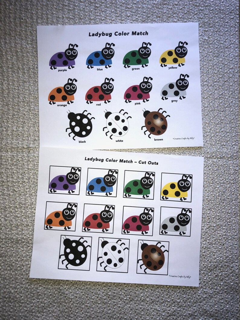 PRINTABLE PDF file Toddler Busy Book for 2 and 3 year olds