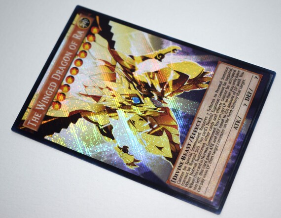 The Winged Dragon of Ra v3 YUGIOH orica SECRET RARE proxy altered art