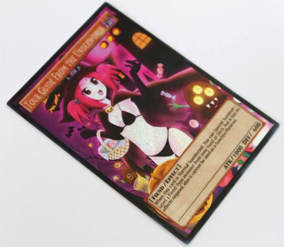 Tour Guide From The Underworld Yugioh Orica Secret Rare Custom Etsy