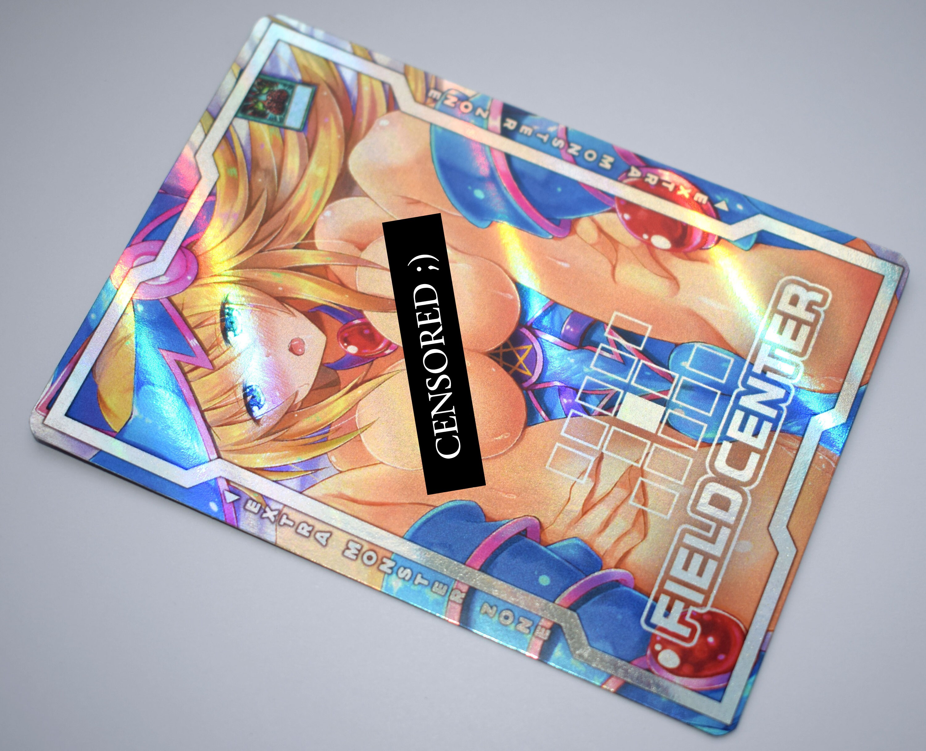 Custom Orica Yugioh Field Center Thirsty Dark Magician Girl Holographic