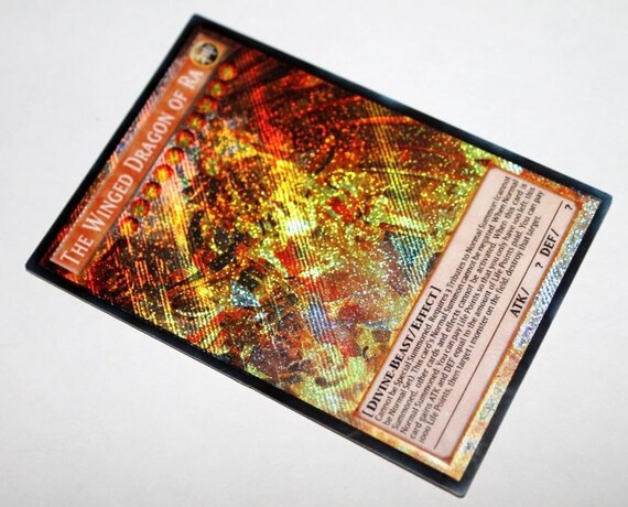 The Winged Dragon of Ra v3 YUGIOH orica SECRET RARE proxy altered art