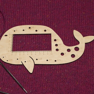 Stricknadelmesser, Maschenreihenmesser für Stricker und Häkeler