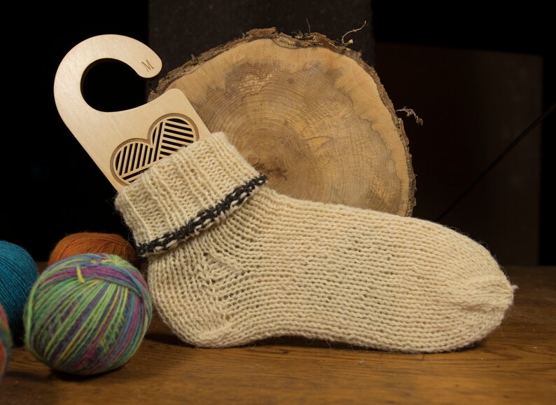 Wooden sock blocker,blocking knitted socks gift for knitter sock stretcher,knitting accessory