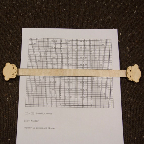 Knitting Chart Keeper