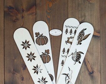 BENALI Calzatoi In Legno Per Calze E Maglioni - Taglia S (35-37) Compensato Levigato, Ideali Per Stencil E Decoupage - 3