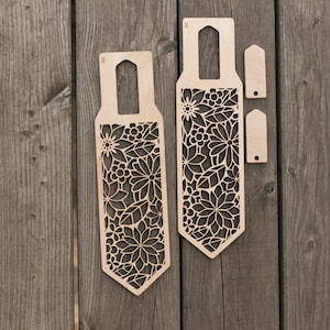 Wooden Mitten blockers, 2 pcs, Knitting form, blocking gloves, Knitters gift