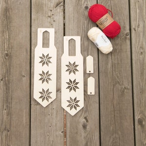 Wooden Mitten blockers 2 pcs,Knitting form, blocking gloves,Nordic Mittens, Knitters gift