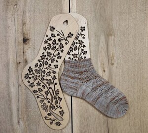 Bloqueurs De Chaussettes En Acrylique - Lot De 2 - Pour Mettre En Forme Les Chaussettes Tricotées Ou Crochetées