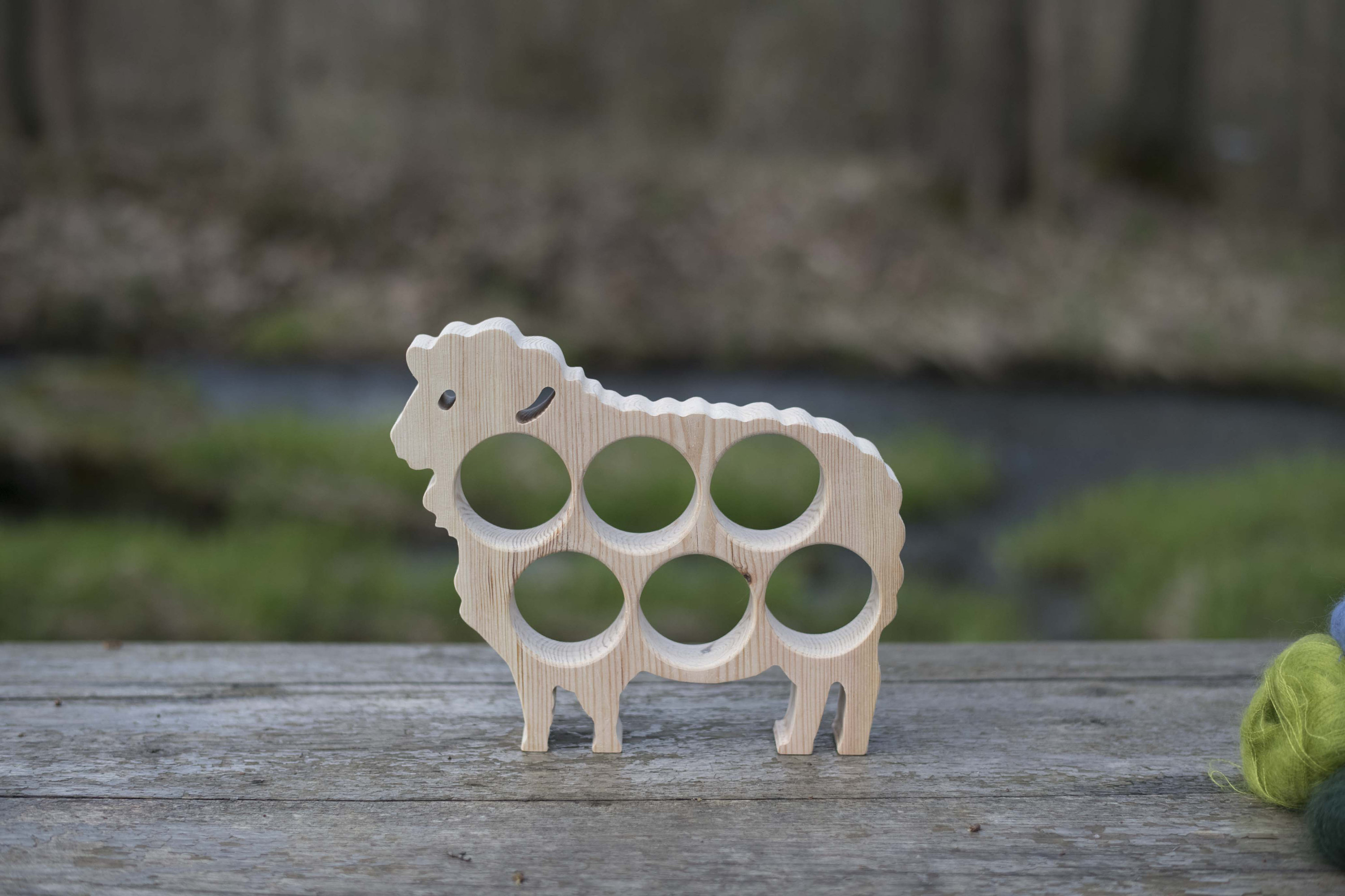Sheep Wooden Sock Blockers pairknitting Form for Blocking 