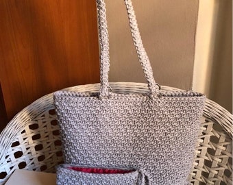 Pearl tote bag