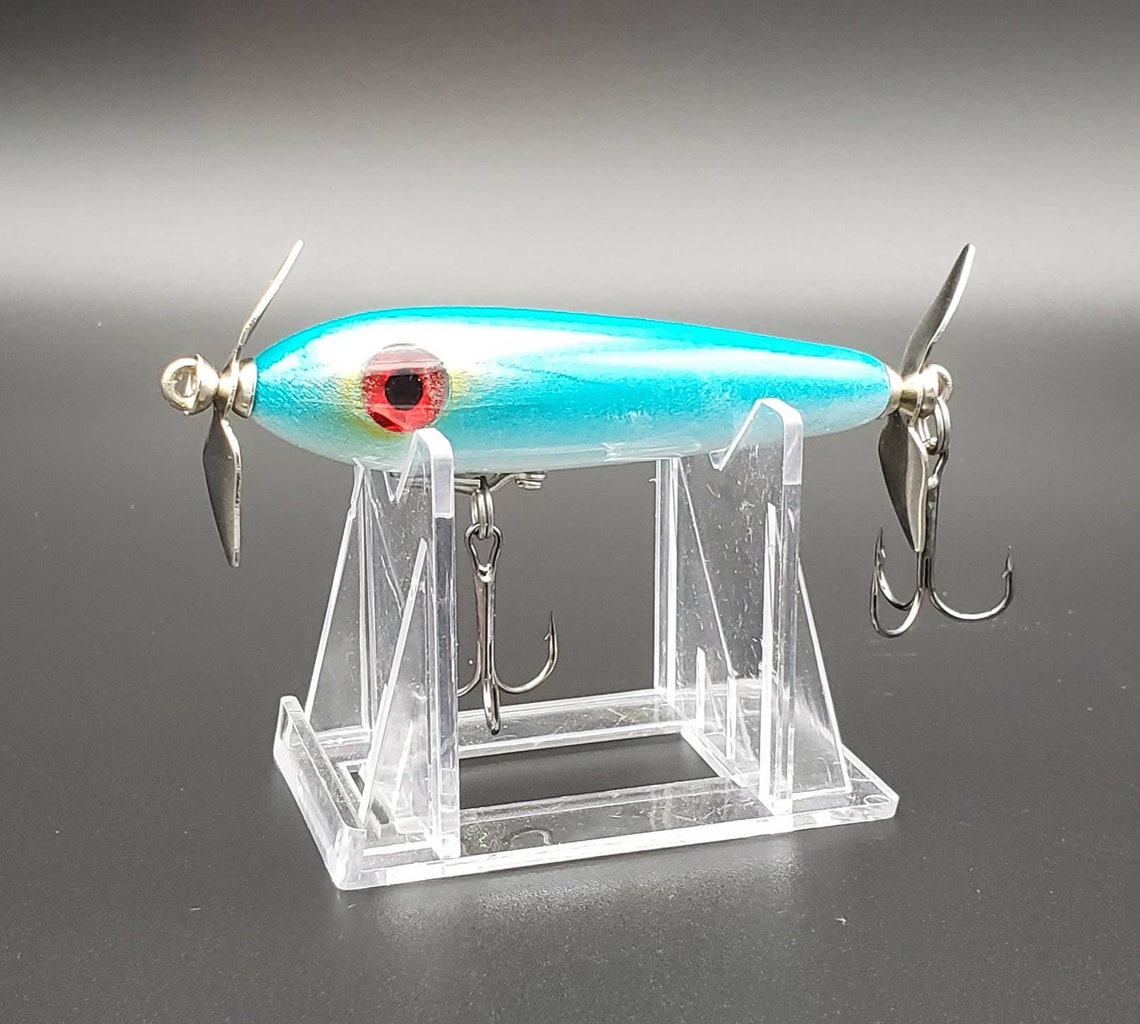 Handmade Topwater Double Prop Fishing Lure Bass Fishing Etsy New Zealand