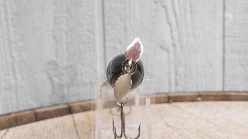 Handmade Wooden Topwater Fishing Lure Bass Lure Curley Maple Etsy