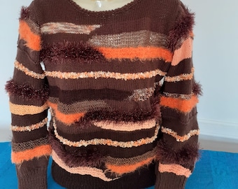 BROWN/ORANGE sweater