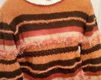 Luxury women's style sweater "Anny Blat" ROUX/MARRON