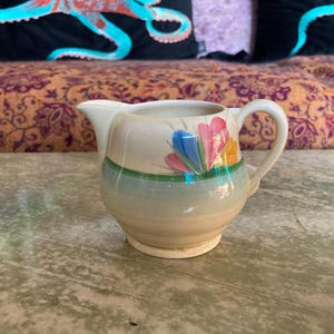 Clarice Cliff Spring Crocus Cream Jug