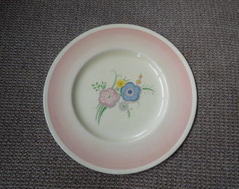 Plato de té floral Clarice Cliff