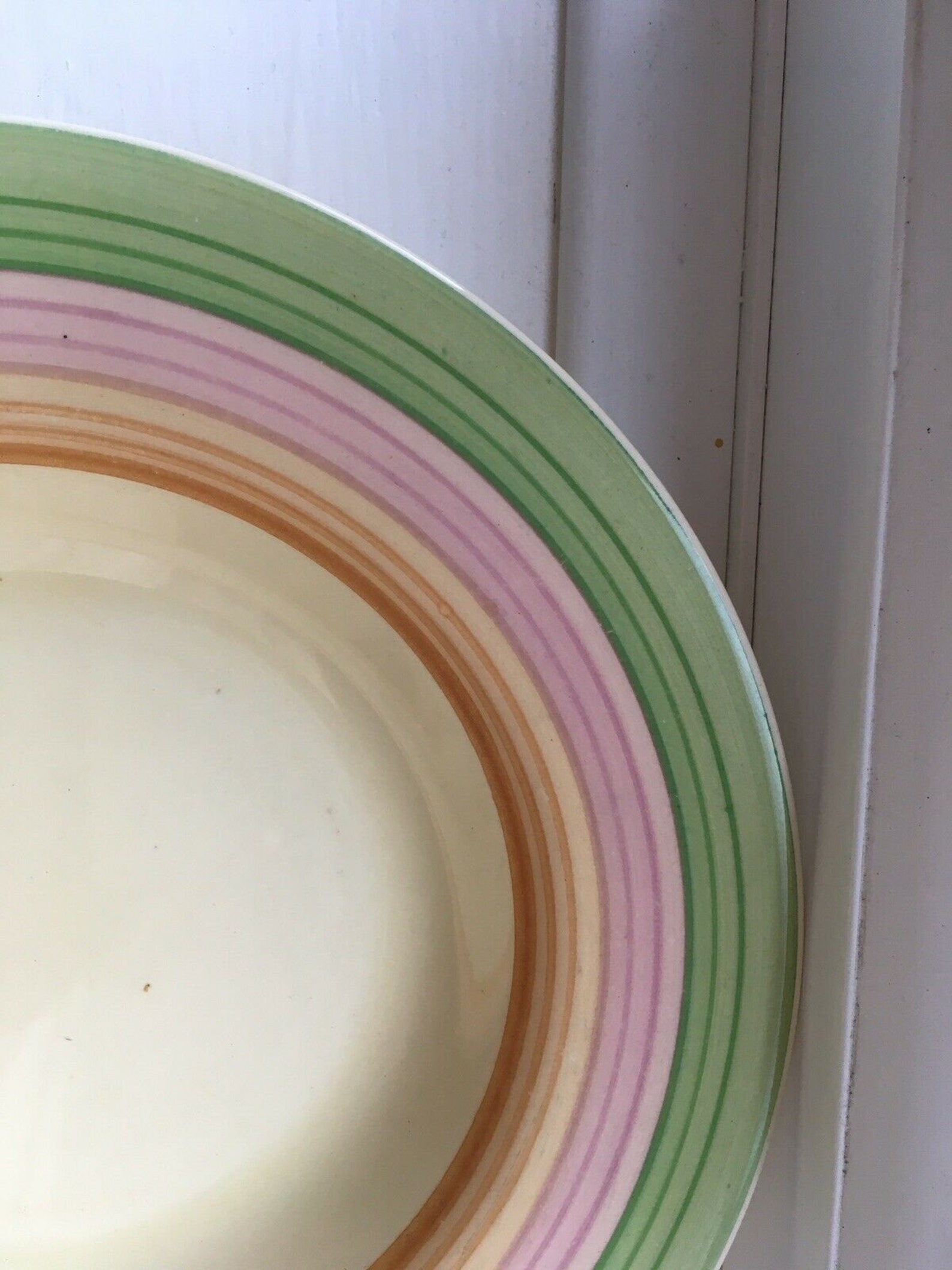 Clarice Cliff Banded Soup Bowl Etsy