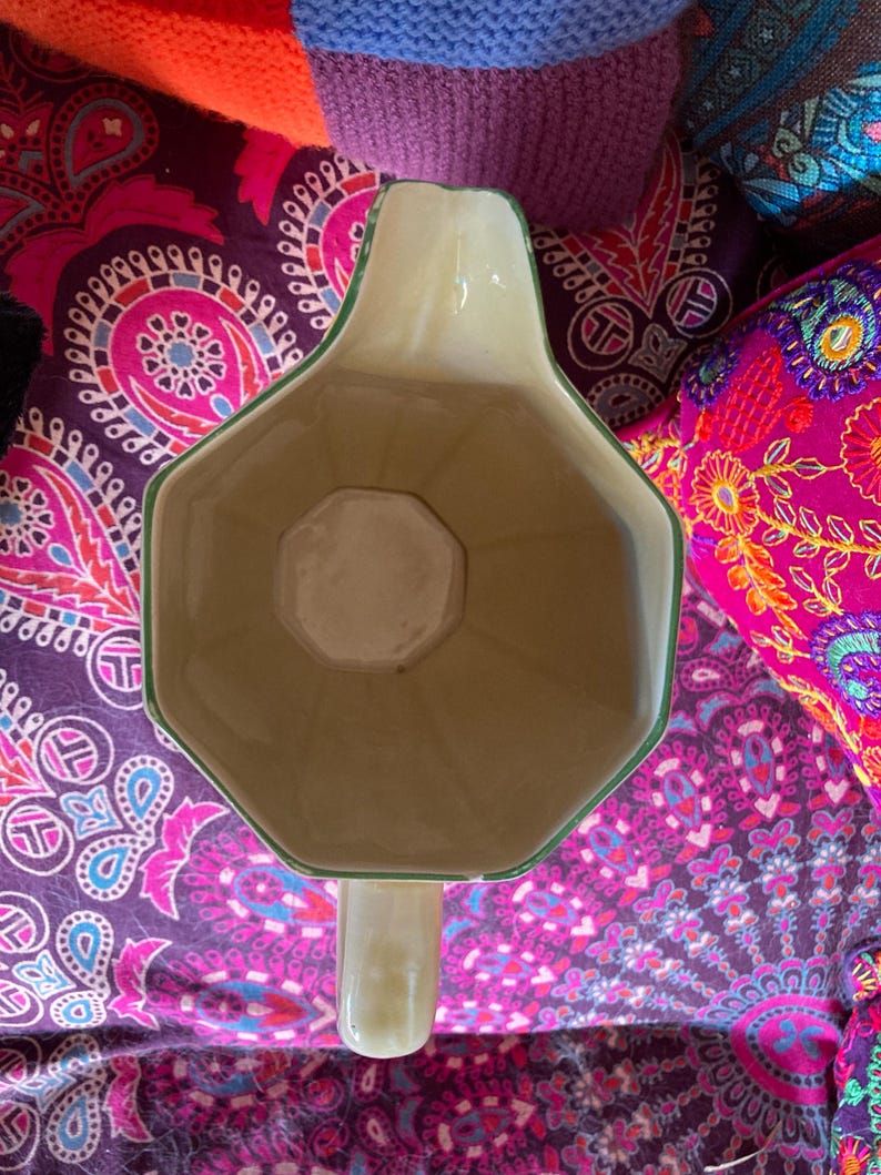 Clarice Cliff Crocus Large Athens Jug Etsy UK