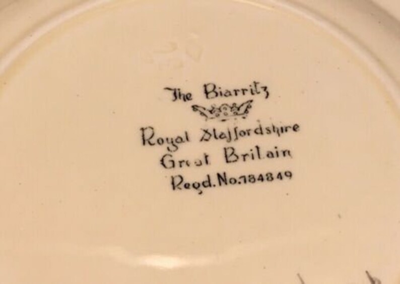 Clarice Cliff Chloris Rectangular Biarritz Plate