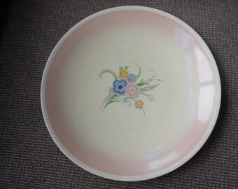 Plato llano floral Clarice Cliff