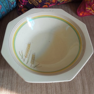 Clarice Cliff Octagonal Fruit Bowl