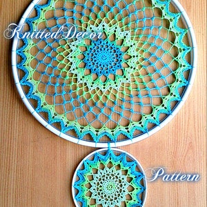 Crochet Doily Pattern Crochet Doily Set Pattern Lace Doily Tutorial Crochet Mandala Pattern Dreamcatcher Pattern Crochet Wall Hanging Boho