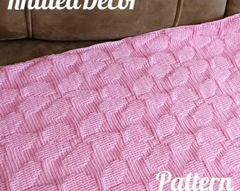 Crochet baby blanket pattern Textured rectangle reversible baby blanket Blanket girl Crochet afghan pattern Pink bouquet blanket Baby girl