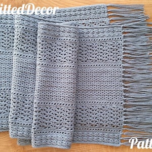 Crochet Scarf Pattern For Women Rectangle Crochet Shawl Pattern Women's Shoulder Warmer Pattern