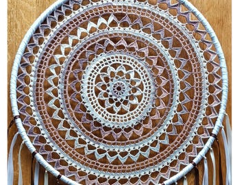 Crochet Mandala, Dreamcatcher, Daisy Wall Hanging (PDF Tutorial)