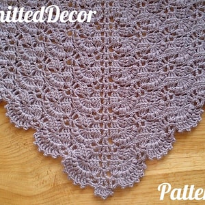 Crochet shawl pattern Boho triangle scarf crochet pattern Fall bouquet shawl pattern