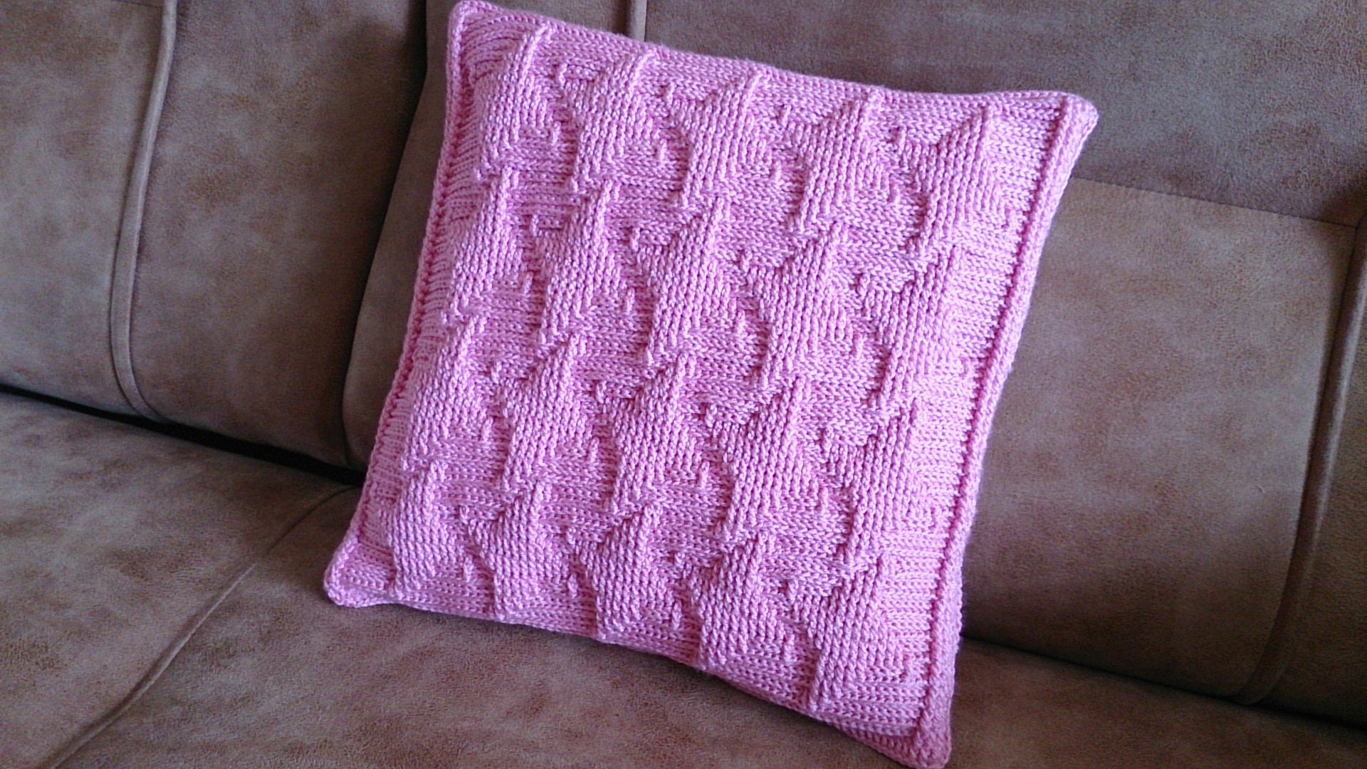 Crochet pillow pattern Pillow case crochet pattern 16x16 Etsy