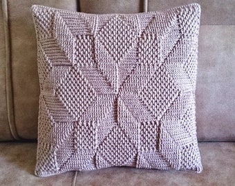 Crochet pillow pattern Pillow case crochet pattern Crochet pillow cover pattern 16x16 Textured cushion crochet pattern Opera pillow pattern